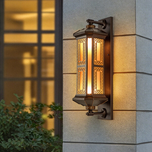 European Outdoor Wall Lamp, Waterproof, for Corridor, Courtyard and Villa Gate