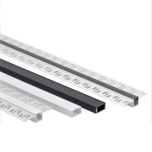 Recessed LED Aluminum Profile Channel for Linear Lighting System LED Strip Installation Architectural Lighting