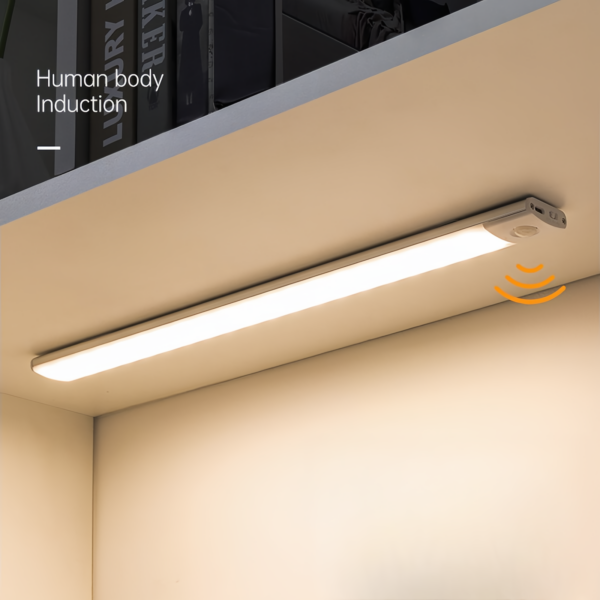 Hot Sale Dimmable LED Cabinet Lights 5V USB Rechargeable Motion Sensor Night Lamp Kitchen Closet Aluminium Wardrobe Light