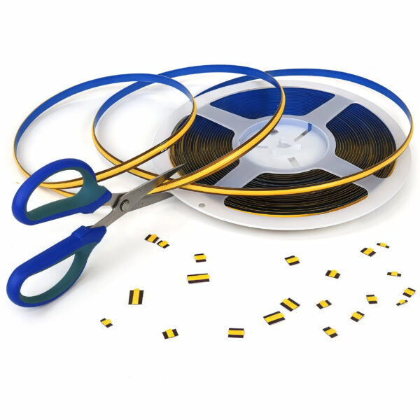 Free Cutting COB 8mm Led Strips Cuttable Flexible 6000K 4000K 3000K Tapes Cob LED 24V Led Strip Light