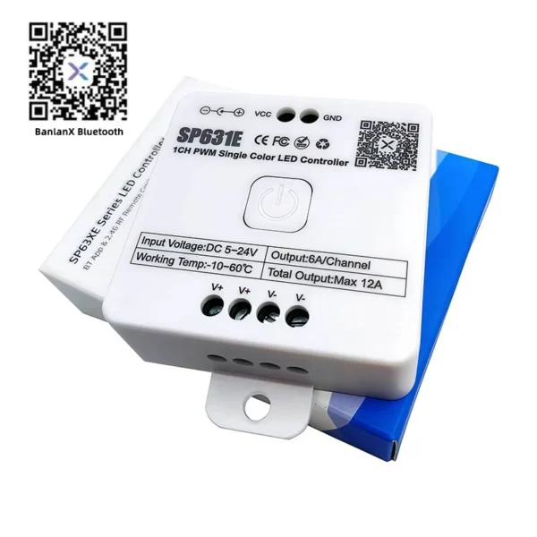 Smart Home Led Strip Controller RGBW RGBW RGB+CCT Dimmer Controller Music Control for LED Strip Lights