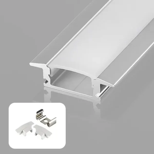 Factory Direct High Quality LED Aluminum Profile for LED Strip Light With PC Diffuser Heat Dissipation Commercial Projects