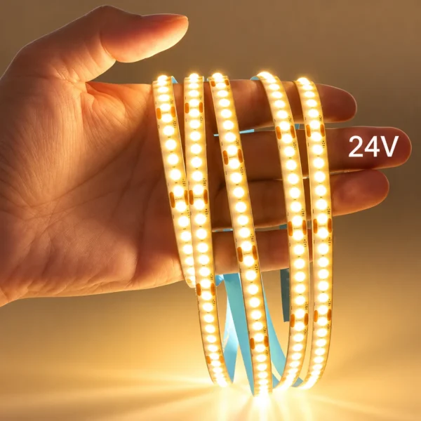 Factory Supply DC 24V COB LED Strip Light Flexible LED Tape 3000K 4000K 6500K 10M Roll LED Ribbon Light