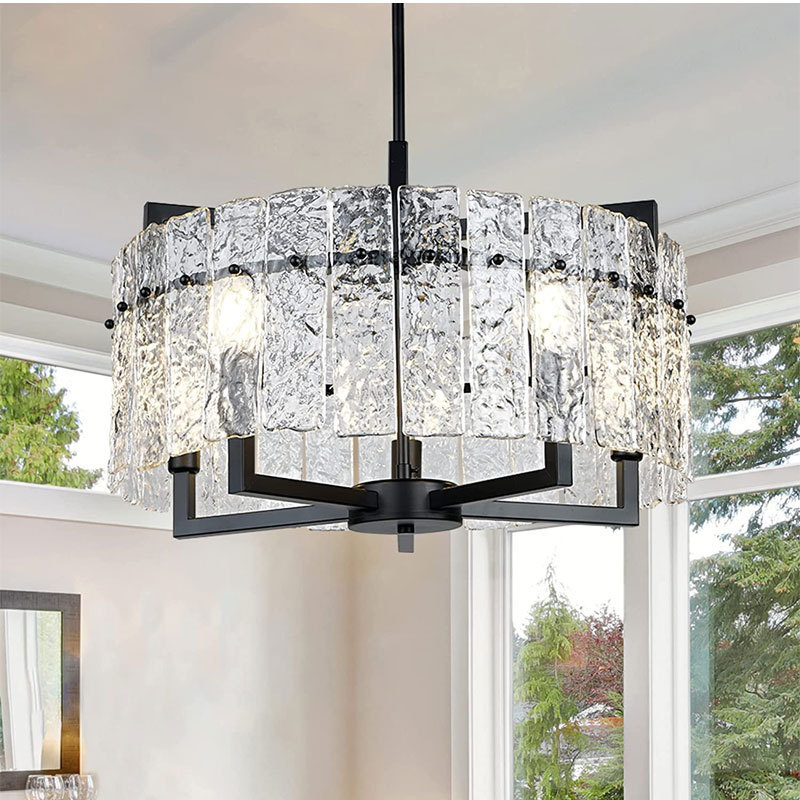 Modern Art Deco LED Chandelier Lustres Luxury Lobby Chandelier Dining Room Living Room Lamps Gold Restaurant and Bar Lamp