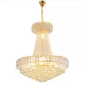 Wholesale Loft Gold Crystal Chandelier Manufacturer for Farmhouse