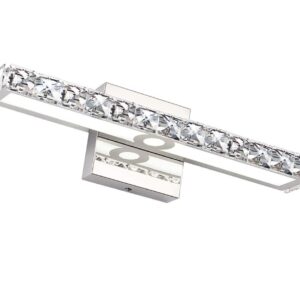 Modern Bathroom Vanity Light 3 Lights 16W Metal Base IP20 LED Lamps17" Length Clear White Light 90-240V