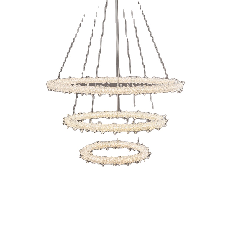 Shinetime New  European Wedding Ceremony Hall Stage Hotel Decoration Props Metal Modern Chandeliers