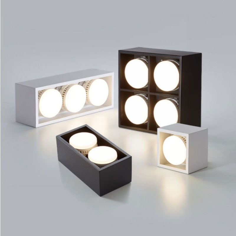 Modern 7 w 14 w 21 w 28 w Surface Mounted square LED Downlight Spotlight Grille Light Bold Light Ceiling Light