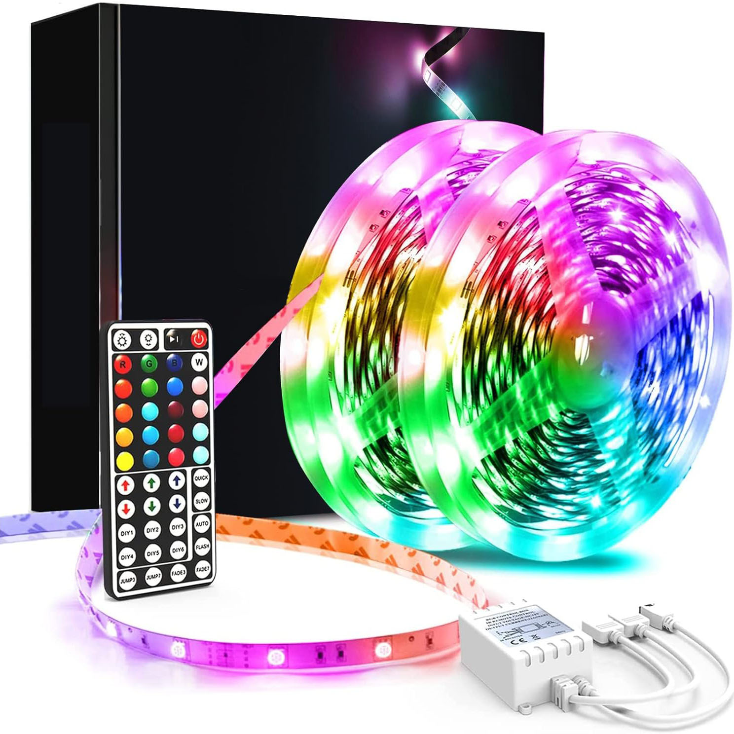 Spot Goods USB Home Decoration Lighting 10m 20m 30m 3535 RGB  WIFI Control Smart Led Light Strip Bedroom Led Strip Light