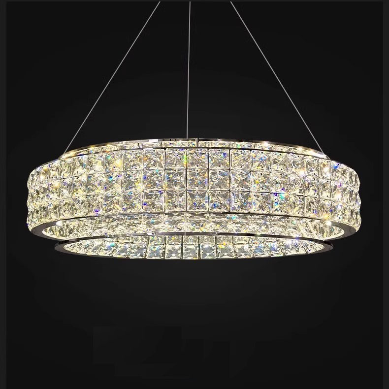 Design and Luxury Chandeliers & Hotel Flower American Restaurant Large Lamp Wedding Fixtures Crystal Chandelier