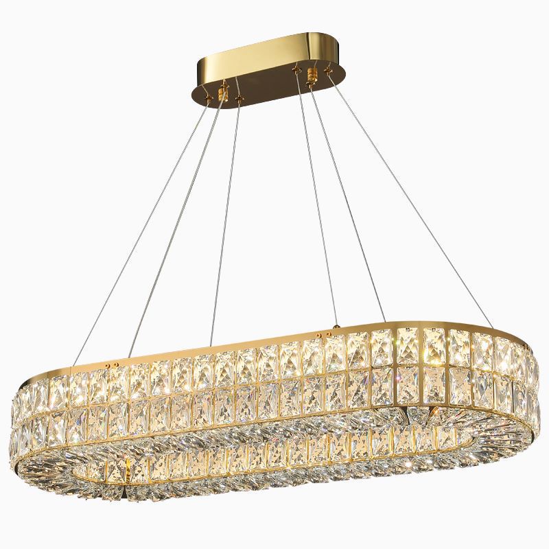 Modern Kitchen Lighting Lamp Decorative Ceiling Iron Indoor Chandelier Living Room Hotel Pendant Light