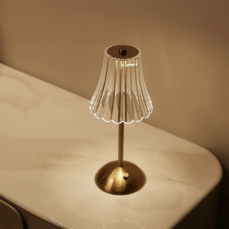 Dimmable LED Night Lights  New Modern Nordic USB Rechargeable Design Decorative Touch Control Table Lamp