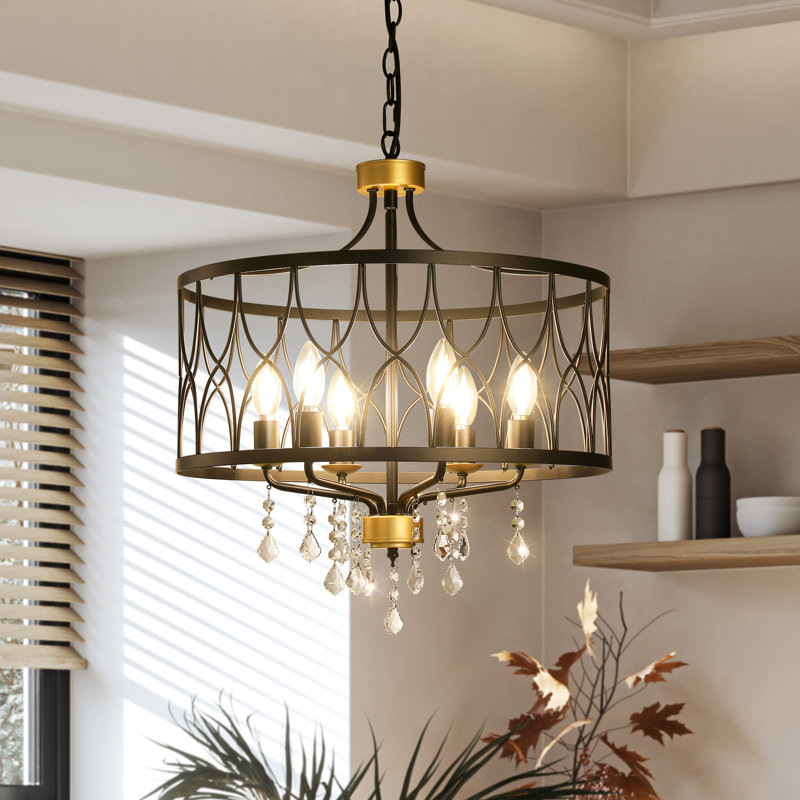 American Retro Iron Restaurant Personality Pendant Light Living Room Bedroom Industrial Chandelier Rural Coffee Creative Lamp