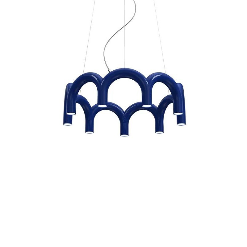 Swedish  Creative U-shaped Living Room Chandelier Dining Room Bedroom Simple Wall Art Lamp Art Living Room Background