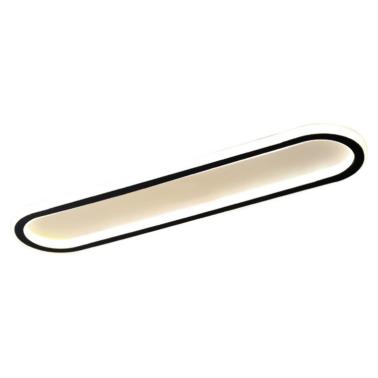 Rectangular Ultra-thin Ceiling Lamp Long Corridor Aisle Lamps Home Balcony Lamp Simple Cloakroom Bedroom Minimalist Porch Lamp
