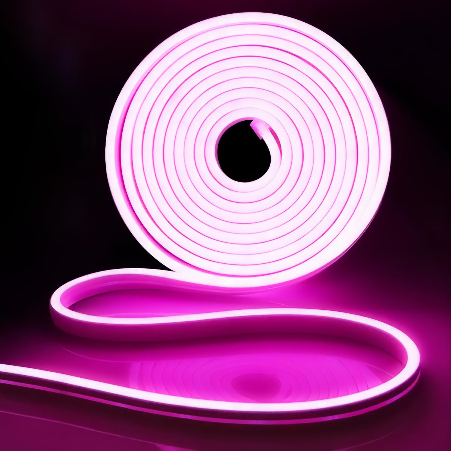 16.4ft/5m 12V Flex Waterproof Silicone LED Neon Rope Light Kitchen Bedroom Indoor Outdoor Decoration  Led Strip Lights