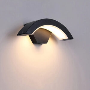 Led Outdoor Wall Light With Motion Sensor Ip65 Waterproof Aluminum for Garden Patio Porch Garage 18w 3500k Warm White