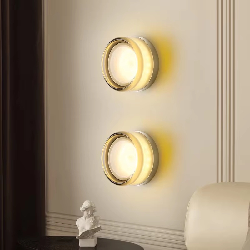Postmodern Led Wall Sconce Minimalist Acrylic Jelly Design Light for Bedroom Bedside Living Room Hallway Foyer Home Decoration