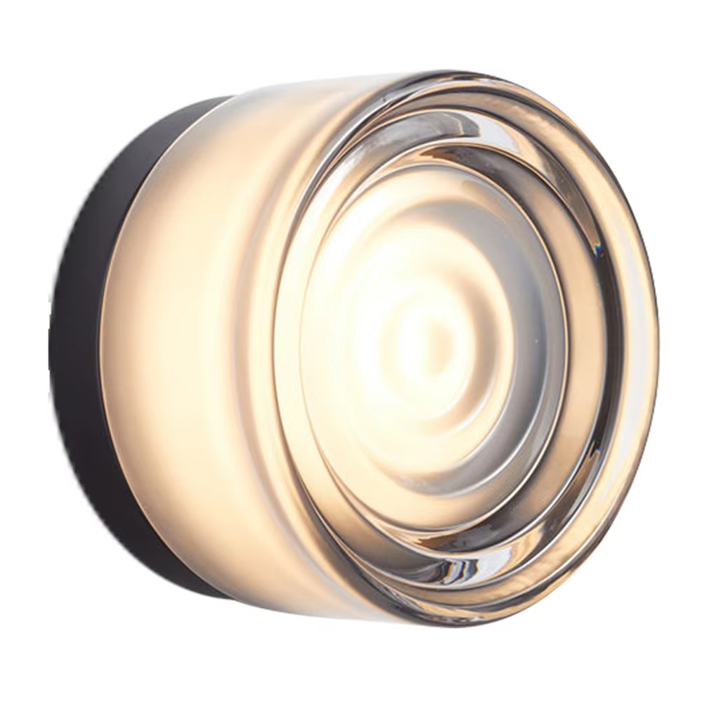 Minimalist Led Wall Lamp Acrylic Round Light for Bedroom Bedside Hotel Homestay Corridor Aisle Balcony Porch Lighting