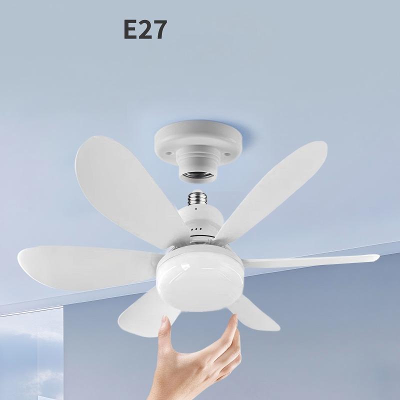 30W E27 Led Ceiling Fan Light 6 Blades With Remote Control Dimmable for Bedroom Living Room Kitchen Decoration