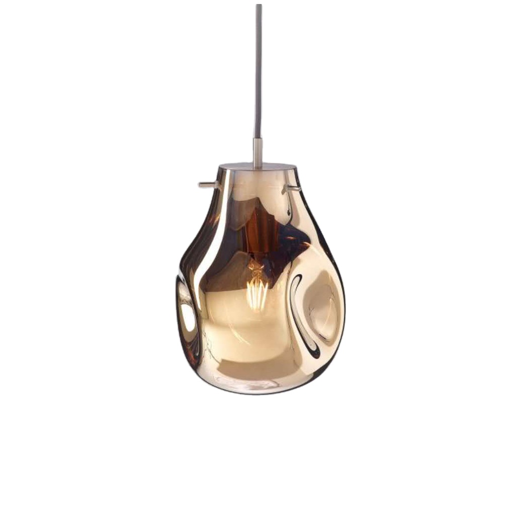 Glass Pendant Light, Minimalist and Creative Restaurant, Hotel bar Counter