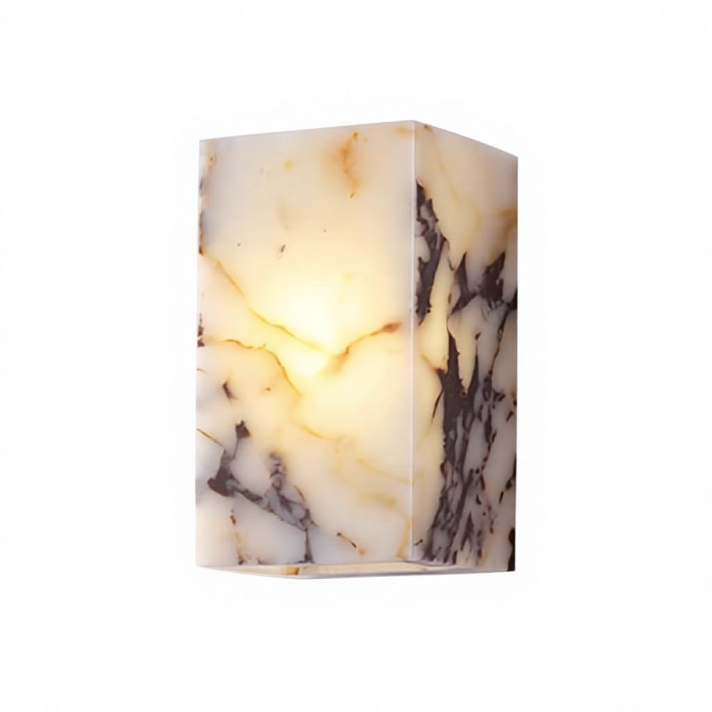 High-End Marble Wall Lamp for Bedroom Headboard, Living Room & Bathroom Accent Lighting