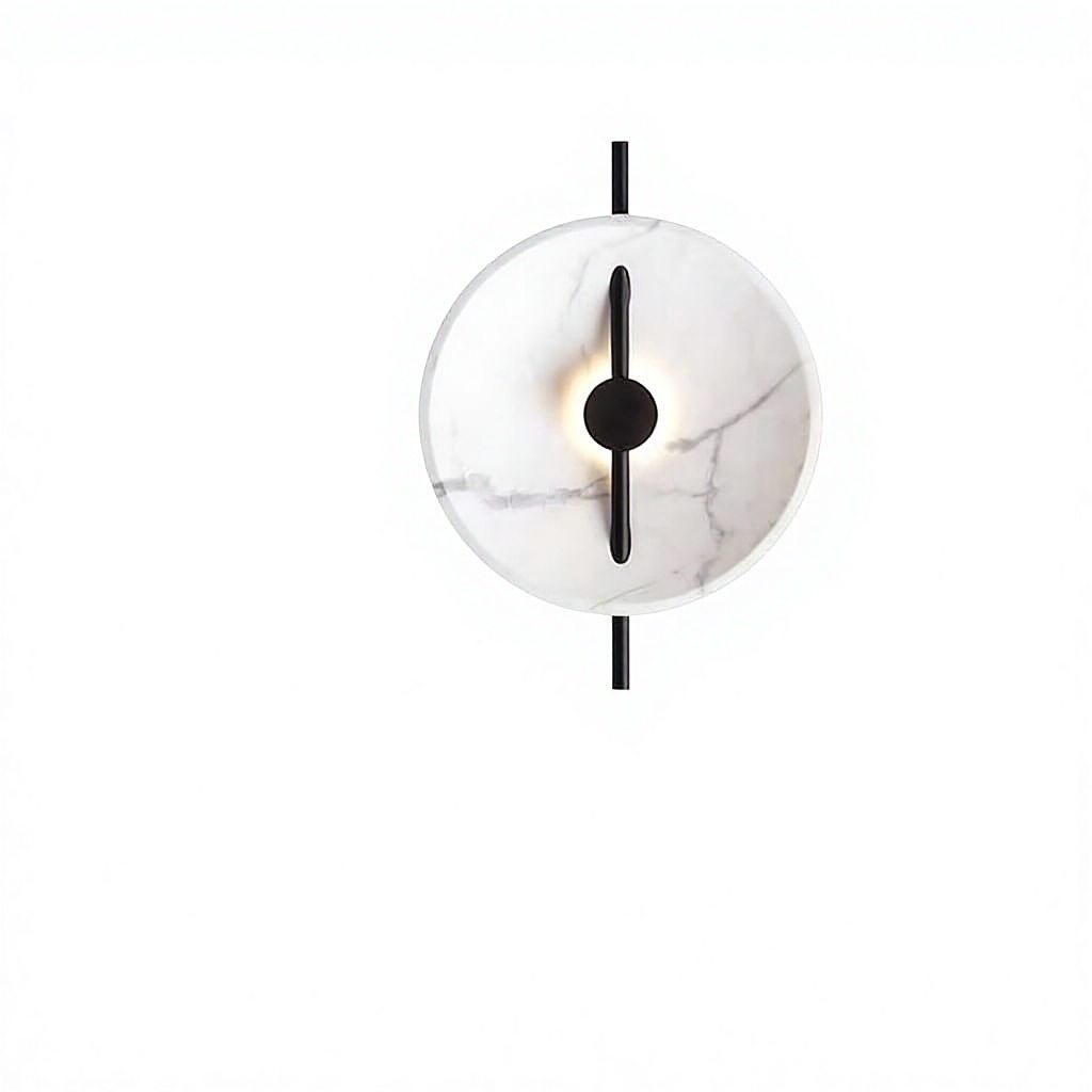 Minimalist LED Iron Living Room Background Wall Lamp Nordic Art Model Staircase Bedroom Bedside Creative Lighting Fixture