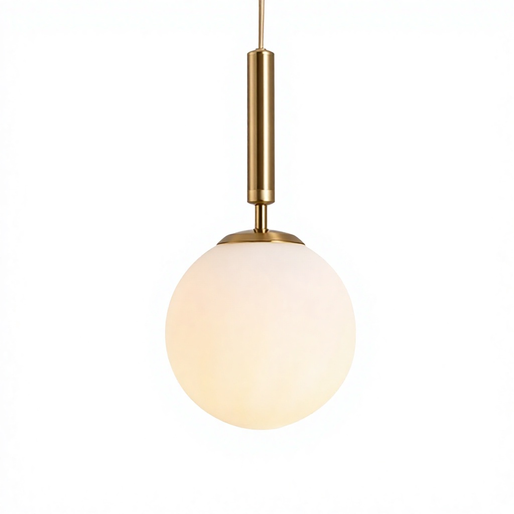 Bedroom Bedside Pendant Lamp Modern Simple Dining Room bar Counter Living Room Study Single Head Milky White AC Long