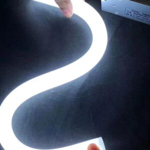 Restaurant Bar LED Linear Pendant Light Flexible Silicone Hanging Lamp Modern Minimalist Chandelier DIY Shape Decoration