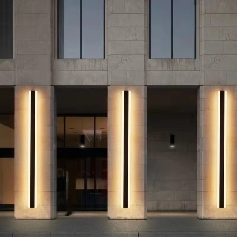 Modern IP65 Waterproof Nordic LED Strip Lamp for Living Room Bedroom Hallway Lighting Wall Ceiling Home Decoration Fixture