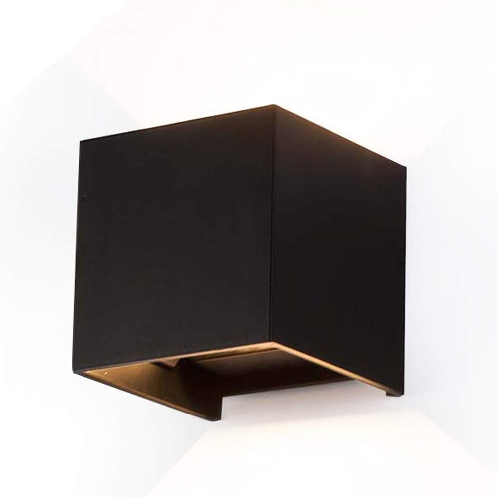 5W Indoor Outdoor Hidden Wall Mounting Humanized Design Modern Led Wall Light up Down Cube
